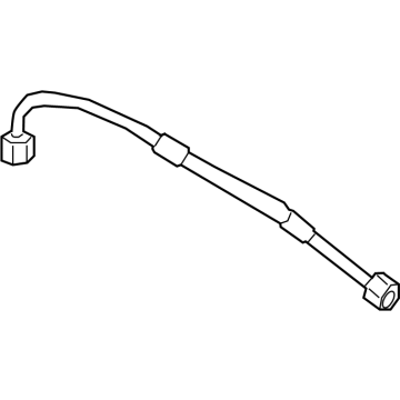 68724958AA Mopar TUBE-TURBO OIL FEED Illustration 1 of 1