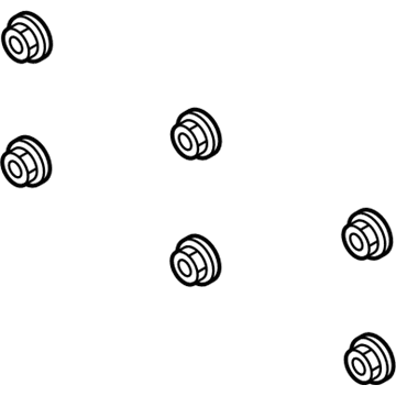 Dodge D250 Exhaust Nut - 4429862