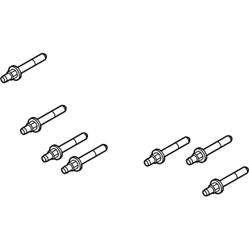 68447794AA Mopar Bolt-Double Ended Illustration 1 of 1