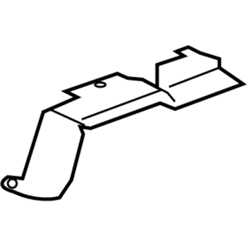 5029319AA Mopar Heat Shield Illustration 1 of 1