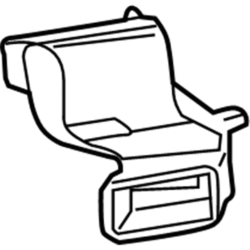 68049979AA Mopar Duct-Rear A/C Illustration 1 of 1