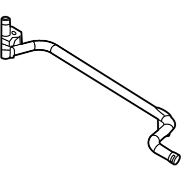 68048997AA Mopar Heater Core Tube Illustration 1 of 1