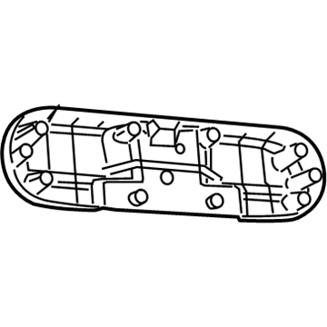 1DR93BDAAA Mopar Panel-Speaker Illustration 1 of 1