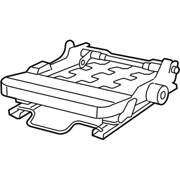 68039673AB Mopar Front Seat Cushion Frame Illustration 1 of 1