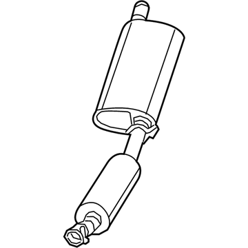 2024 Jeep Gladiator Muffler - 68546125AA