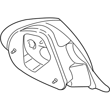 Mopar 5288527AM Tail Stop Turn Lamp 5288527AM Mopar Tail Stop Turn Lamp Illustration 1 of 1