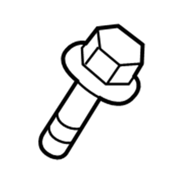 6506638AA Mopar Hexagon Head Screw Illustration 1 of 1