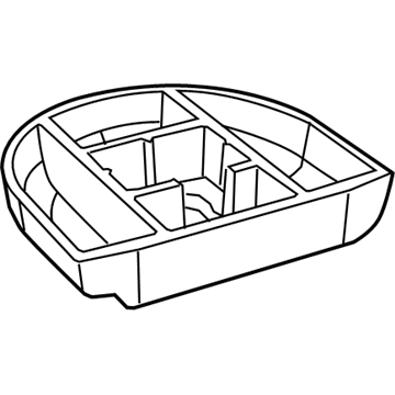 4726281AC Mopar Support-Load Floor Illustration 1 of 1