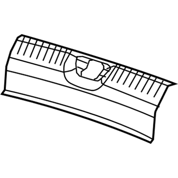 Mopar 1SW40DX9AA Scuff Panel 1SW40DX9AA Mopar Scuff Panel Illustration 1 of 1