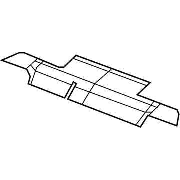 Mopar 1XG23VXLAB Luggage Compartment Carpet 1XG23VXLAB Mopar Luggage Compartment Carpet Illustration 1 of 1