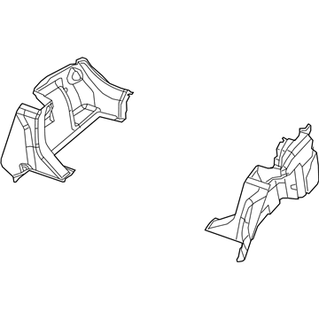 1SW23VXLAE Mopar Wheelhouse Carpet Illustration 1 of 1