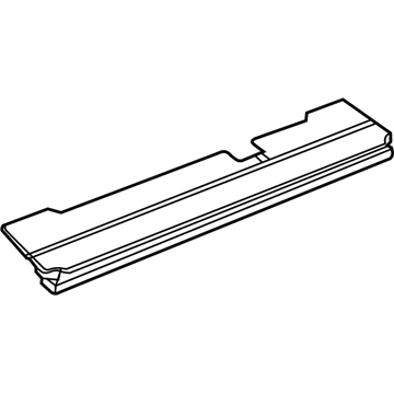 Mopar 1CZ461DVAC Panel-Load Floor 1CZ461DVAC Mopar Panel-Load Floor Illustration 1 of 1