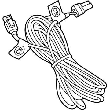 68239843AB Mopar Rear Fascia Wiring Illustration 1 of 1