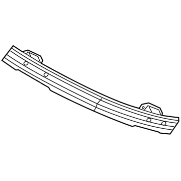 68096065AA Mopar Reinforce-Rear Bumper Illustration 1 of 1