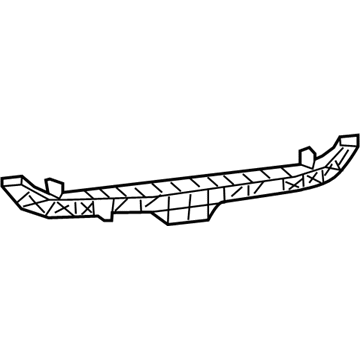 68103179AA Mopar Fascia Support Bracket Illustration 1 of 1