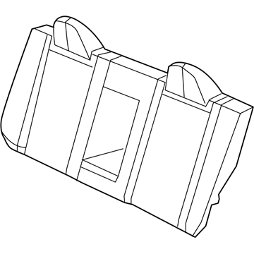 1US41DX9AB Mopar Rear Seat Back Illustration 1 of 1