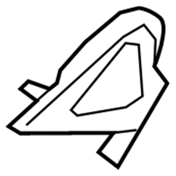 Mopar 1DQ821KAAA Seat Shield 1DQ821KAAA Mopar Seat Shield Illustration 1 of 1