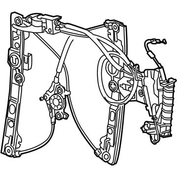 Mopar Window Regulator - 68170372AA