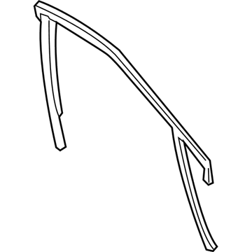 Dodge Window Run - 68082793AF