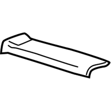 Mopar 52079760AA Radiator Seal 52079760AA Mopar Radiator Seal Illustration 1 of 1