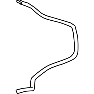 5086496AA Mopar Hose-Overflow Illustration 1 of 1