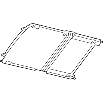 Mopar 5137555AB Sunroof Frame 5137555AB Mopar Sunroof Frame Illustration 1 of 1