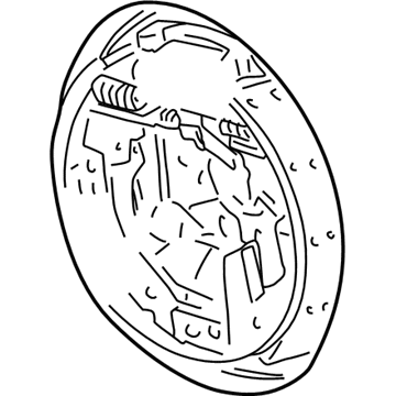 2008 Chrysler PT Cruiser Parking Brake Shoe - 5140710AA