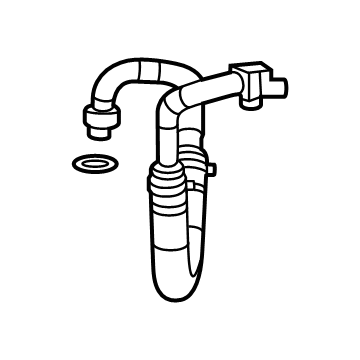 Dodge Charger Daytona A/C Hose - 68574800AA