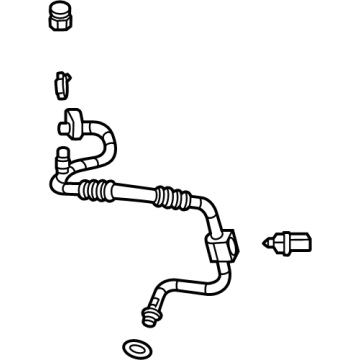 Dodge Charger Daytona A/C Hose - 68574802AB