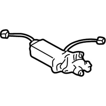 Mopar 5003877AC Sunroof Motor 5003877AC Mopar Sunroof Motor Illustration 1 of 1