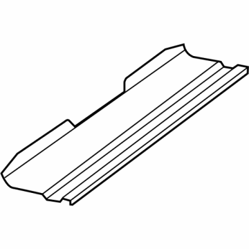 68084174AA Mopar SEAL-RADIATOR CROSSMEMBER Illustration 1 of 1