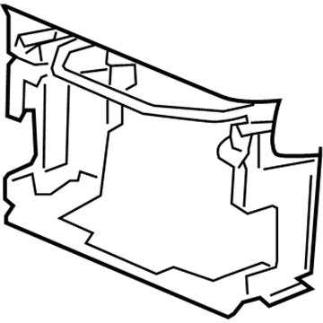 5175652AA Mopar Seat Cushion Frame Illustration 1 of 1