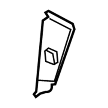 5129938AA Mopar Rear Side Panel Illustration 1 of 1