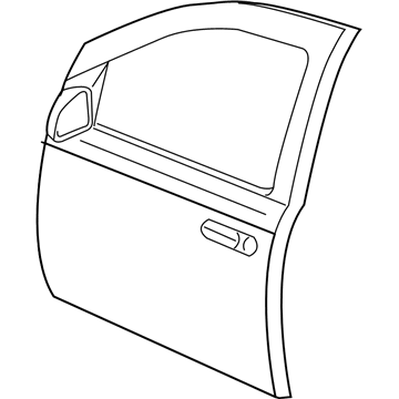 55364649AB Mopar Front Door Illustration 1 of 1
