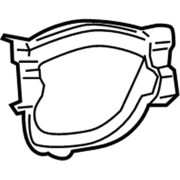 1QD11DX9AD Mopar Cover-Steering Column SHROUD Illustration 1 of 1