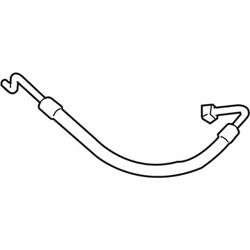 55116665AH Mopar Air Conditioner Suction Line Illustration 1 of 1