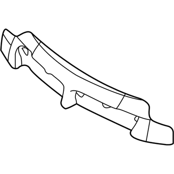 MR462386 Mopar Front Bumper Beam Illustration 1 of 1