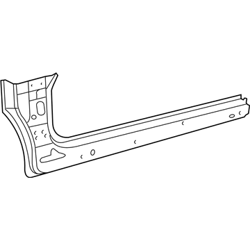 4389561AC Mopar Sill Reinforcement Illustration 1 of 1