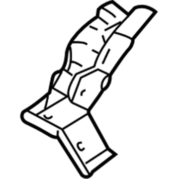 Mopar MR954119 Fender-Fender Shield MR954119 Mopar Fender-Fender Shield Illustration 1 of 1