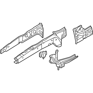 2003 Dodge Stratus Front Cross-Member - MR392166