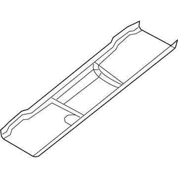 XQ66DW1AF Mopar Windshield Molding Illustration 1 of 1