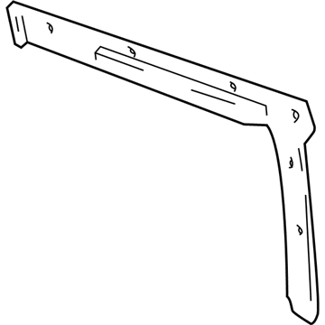 5FU98XT5AJ Mopar Panel-Side Cargo Door Trim Illustration 1 of 1