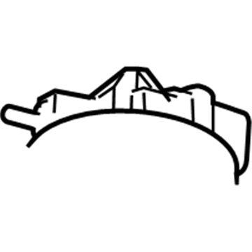 52102792AA Mopar Bracket-Leak Detection Pump Illustration 1 of 1