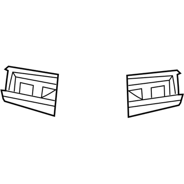 1CJ941DVAA Mopar Bezel-Steering Wheel Switch Illustration 1 of 1