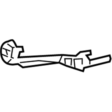 5115268AD Mopar Tow Hook Illustration 1 of 1