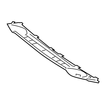 Mopar 68302969AA APPLIQUE-FASCIA 68302969AA Mopar APPLIQUE-FASCIA Illustration 1 of 1