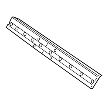 68091537AA Mopar ABSORBER-Front Bumper FASCIA Illustration 1 of 1