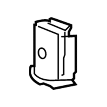 68048914AB Mopar REINFMNT-Rail Front Illustration 1 of 1