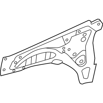 68020982AE Mopar Cowl Side Panel Illustration 1 of 1