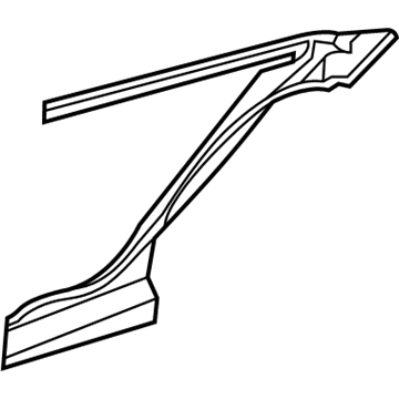 5003771AH Mopar Body Side Aperture Rear Panel Illustration 1 of 1